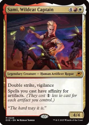 Sami, Wildcat Captain (PPEOE-226) - Promo Pack: Edge of Eternities Foil