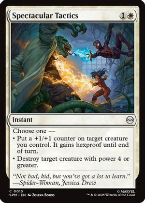 Spectacular Tactics (SPM-015)  Foil - Marvel's Spider-Man
