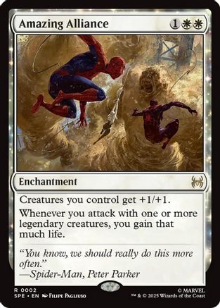 Amazing Alliance (SPE-002)  Foil - Marvel's Spider-Man: Eternal-Legal