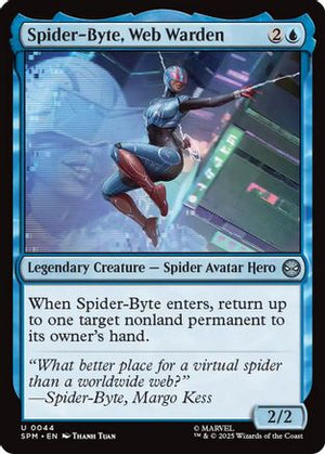 Spider-Byte, Web Warden (SPM-044)  - Marvel's Spider-Man