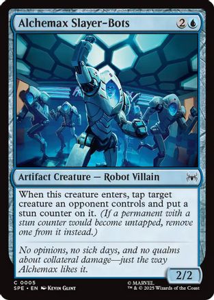 Alchemax Slayer-Bots (SPE-005)  Foil - Marvel's Spider-Man: Eternal-Legal