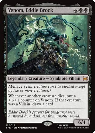 Venom, Eddie Brock (SPE-012)  - Marvel's Spider-Man: Eternal-Legal