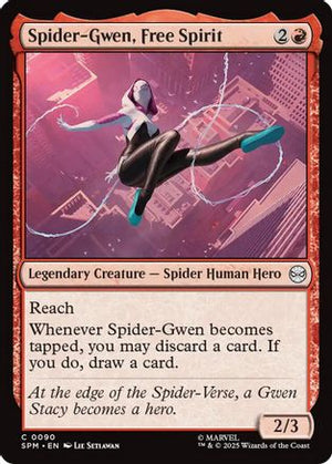Spider-Gwen, Free Spirit (SPM-090)  Foil - Marvel's Spider-Man