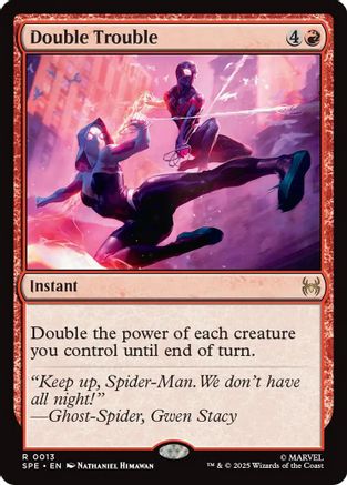 Double Trouble (SPE-013)  Foil - Marvel's Spider-Man: Eternal-Legal
