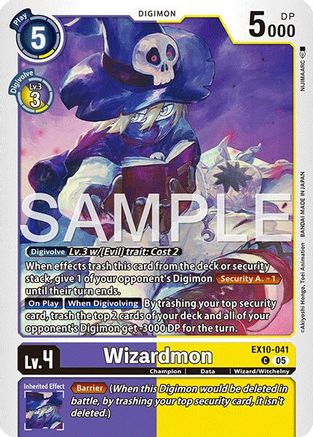 Wizardmon [EX10-041] [Sinister Order]