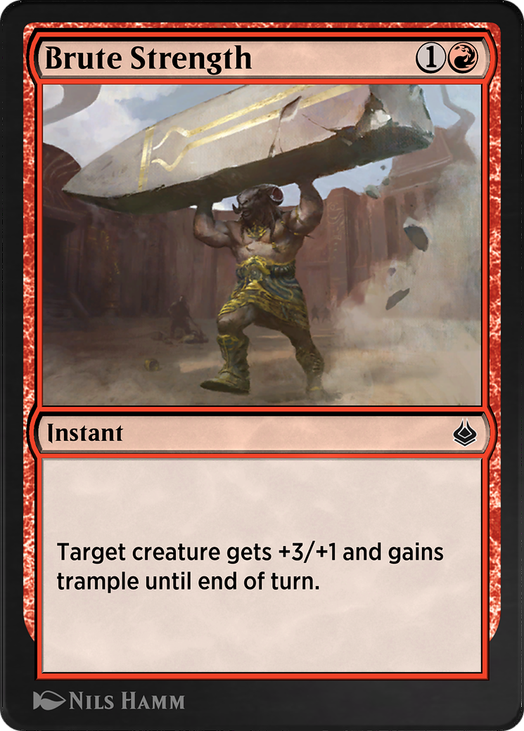 Brute Strength (AKR-142)  - Amonkhet Remastered