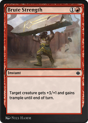 Brute Strength (AKR-142)  - Amonkhet Remastered