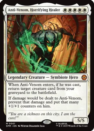 Anti-Venom, Horrifying Healer (SPM-001)  Foil - Marvel's Spider-Man