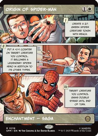Origin of Spider-Man (Borderless) (SPM-218)  - Marvel's Spider-Man