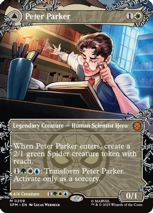 Peter Parker (0208) (Borderless) (SPM-208)  - Marvel's Spider-Man