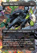 Spider-Man Noir (Borderless) (SPM-204) - Marvel's Spider-Man Foil