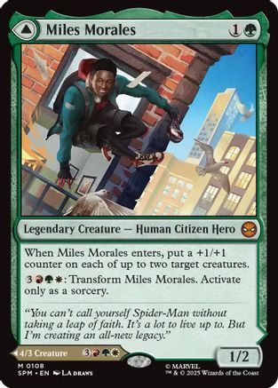 Miles Morales (SPM-108)  Foil - Marvel's Spider-Man