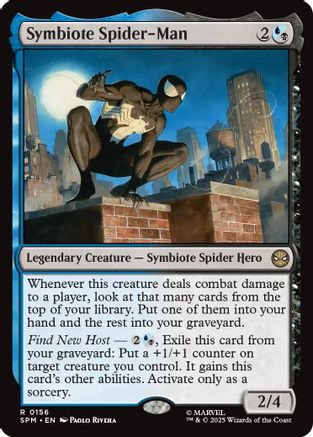 Symbiote Spider-Man (SPM-156)  Foil - Marvel's Spider-Man