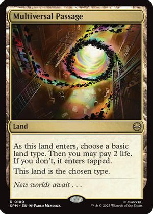 Multiversal Passage (SPM-180)  Foil - Marvel's Spider-Man
