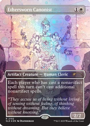 Ethersworn Canonist (Galaxy Foil) (SLD-2102)  Foil - Secret Lair Drop Series