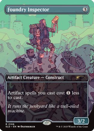 Foundry Inspector (SLD-2106)  - Secret Lair Drop Series