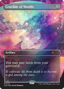 Crucible of Worlds (Galaxy Foil) (SLD-2110)  Foil - Secret Lair Drop Series