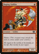 Raging Goblin (8ED-212★) - Eighth Edition Foil