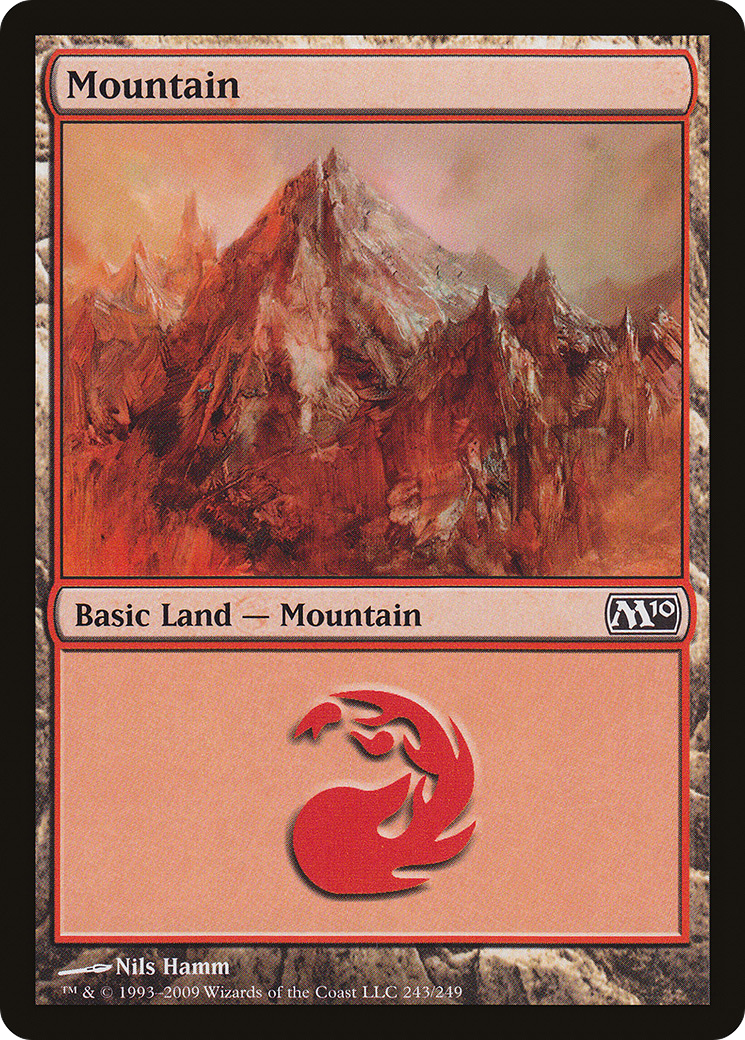 Mountain (243) (M10-243)  - Magic 2010