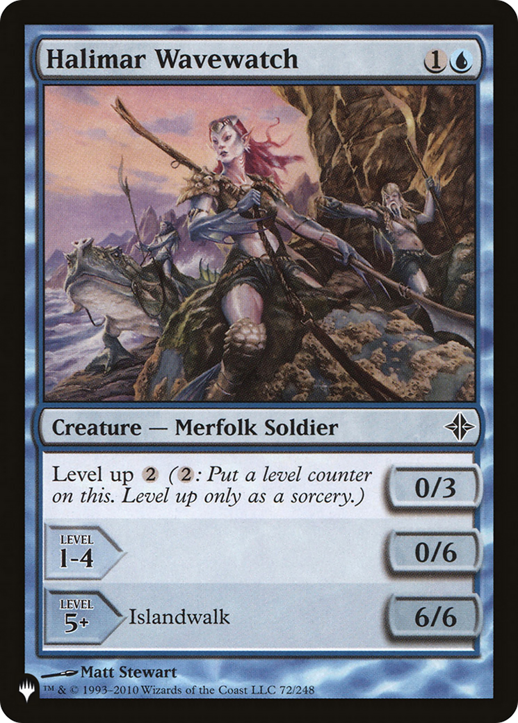 Halimar Wavewatch (LIST-ROE-72)  - The List