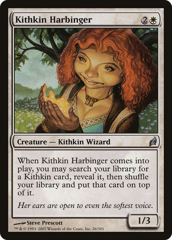 Kithkin Harbinger (LRW-026)  Foil - Lorwyn