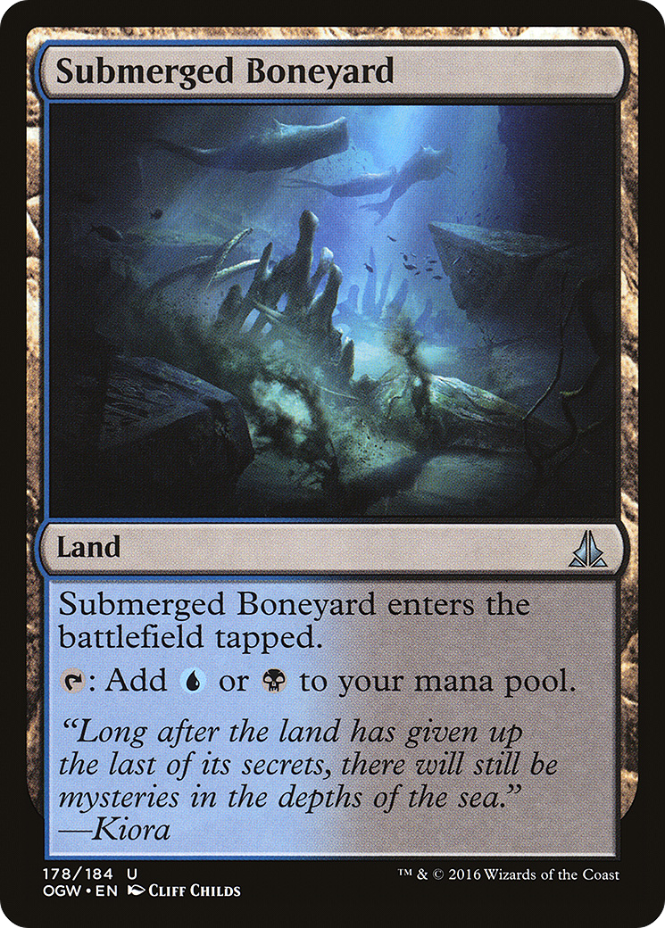 Submerged Boneyard (OGW-178)  Foil - Oath of the Gatewatch