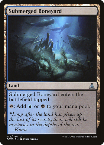 Submerged Boneyard (OGW-178)  Foil - Oath of the Gatewatch
