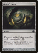 Golem's Heart (SOM-161)  Foil - Scars of Mirrodin