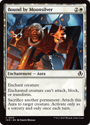 Bound by Moonsilver (INR-013)  Foil - Innistrad Remastered: (enchantment)