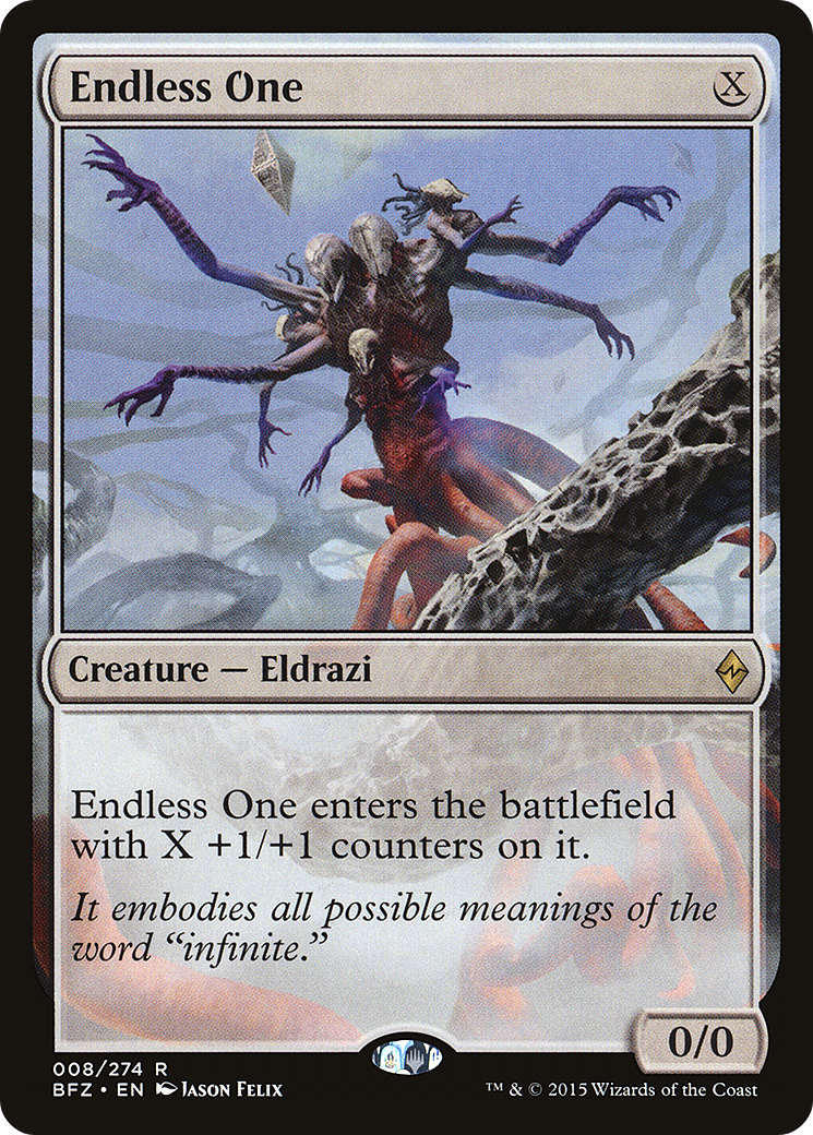 Endless One (BFZ-008)  Foil - Battle for Zendikar