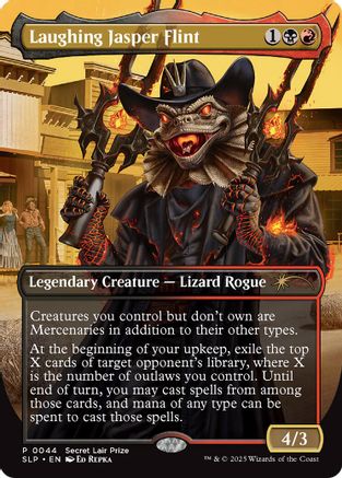 Laughing Jasper Flint (SLP-044)  - Secret Lair Showdown