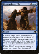 Devious Cover-Up (MID-048)  Foil - Innistrad: Midnight Hunt
