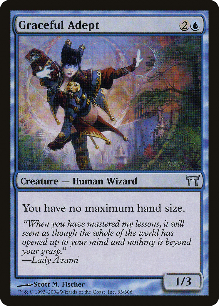 Graceful Adept (CHK-063)  - Champions of Kamigawa