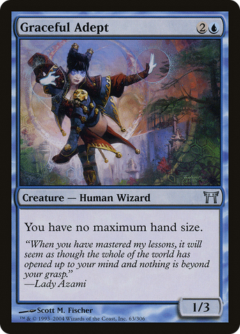 Graceful Adept (CHK-063)  Foil - Champions of Kamigawa