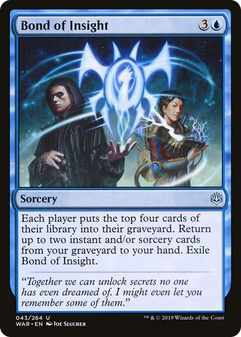 Bond of Insight (WAR-043)  - War of the Spark