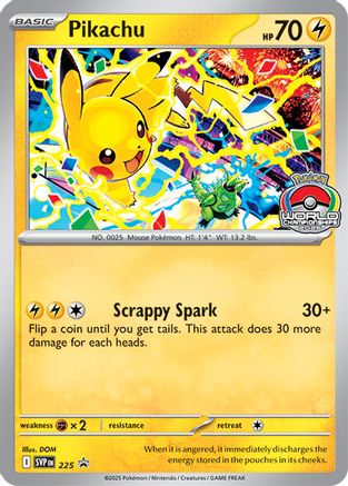 Pikachu 225  SV Scarlet & Violet Promo Cards - Promo