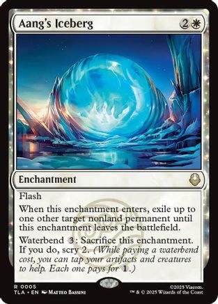 Aang's Iceberg (TLA-005)  Foil - Avatar: The Last Airbender