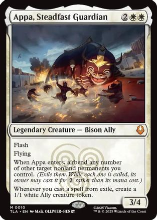 Appa, Steadfast Guardian (TLA-010)  - Avatar: The Last Airbender