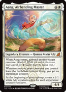 Aang, Airbending Master (TLE-074)  Foil - Avatar: The Last Airbender: Eternal-Legal