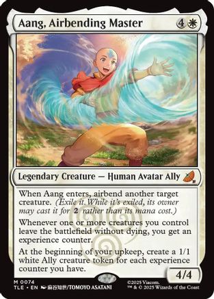 Aang, Airbending Master (TLE-074)  - Avatar: The Last Airbender: Eternal-Legal