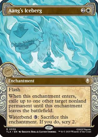 Aang's Iceberg (Showcase) (TLA-336)  Foil - Avatar: The Last Airbender