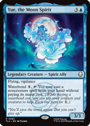 Yue, the Moon Spirit (TLA-083)  - Avatar: The Last Airbender