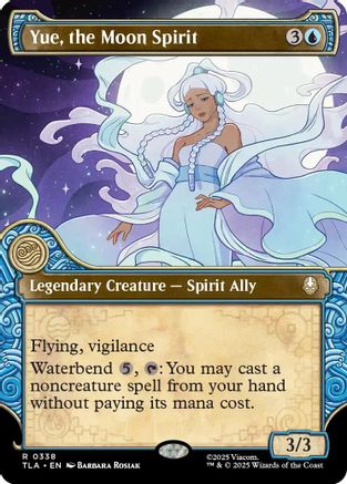 Yue, the Moon Spirit (Showcase) (TLA-338)  - Avatar: The Last Airbender