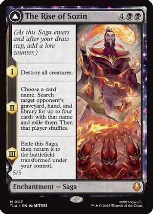 The Rise of Sozin (TLA-117)  Foil - Avatar: The Last Airbender
