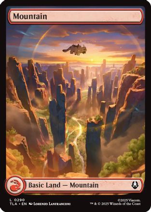 Mountain (0290) (TLA-290)  Foil - Avatar: The Last Airbender