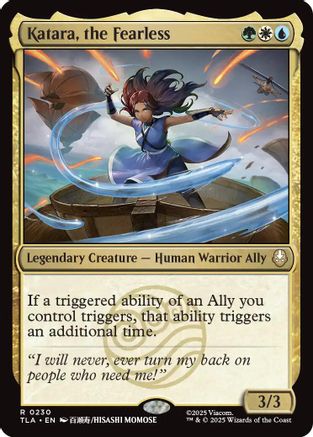 Katara, the Fearless (TLA-230)  Foil - Avatar: The Last Airbender