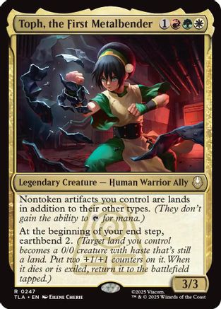Toph, the First Metalbender (TLA-247)  Foil - Avatar: The Last Airbender
