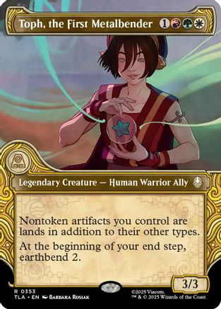 Toph, the First Metalbender (Showcase) (TLA-353)  - Avatar: The Last Airbender