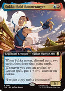 Sokka, Bold Boomeranger (Extended Art) (TLA-383)  Foil - Avatar: The Last Airbender