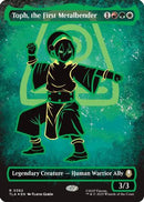 Toph, the First Metalbender (Borderless) (Neon Ink Foil) (TLA-362)  Foil - Avatar: The Last Airbender